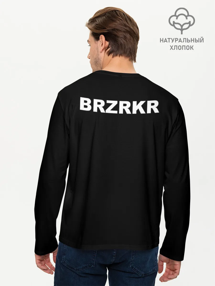 Мужской лонгслив базовый / Киану Ривз - Берсерк