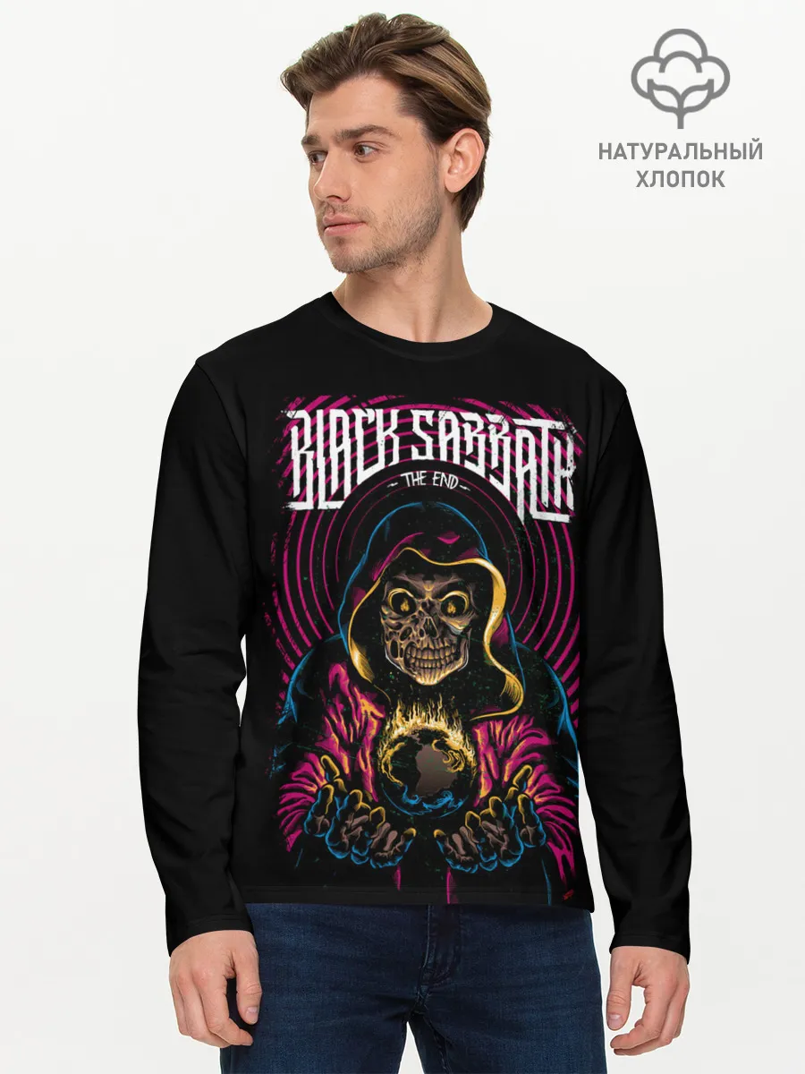 Мужской лонгслив базовый / BLACK SABBATH