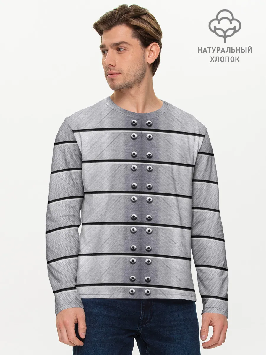 Мужской лонгслив базовый / Metal Armor