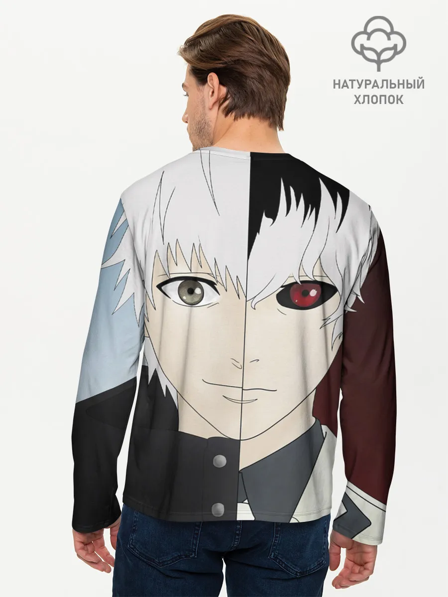 Мужской лонгслив базовый / Сасаки Кен