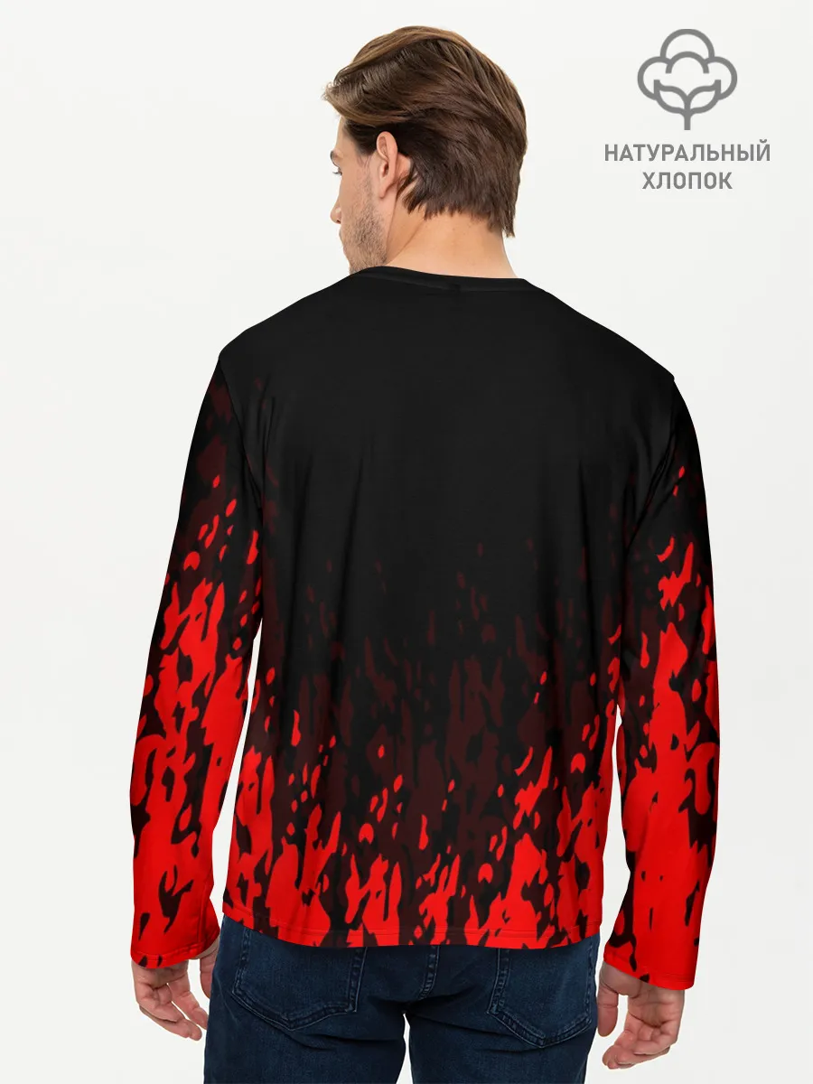 Мужской лонгслив базовый / ЭРЕН ЙЕГЕР / EREN YEAGER