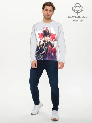 Мужской лонгслив базовый / Quan Zhi Gao Shou