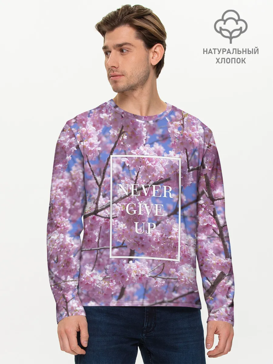 Мужской лонгслив базовый / Культура Японии