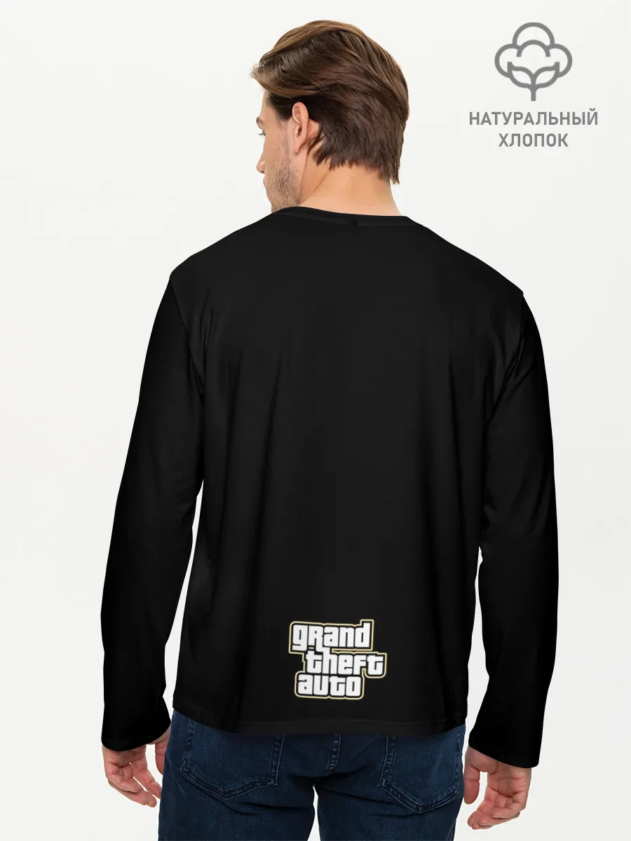 Мужской лонгслив базовый / Клод | GTA 3