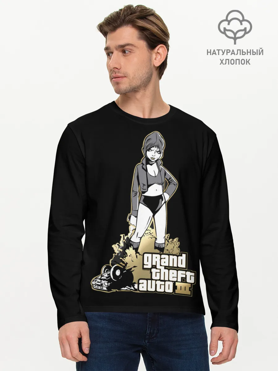 Мужской лонгслив базовый / Каталина | ГТА 3