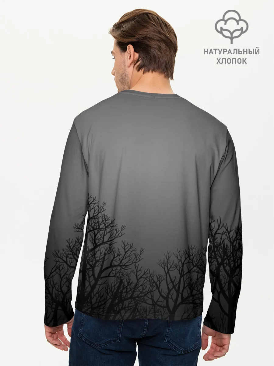 Мужской лонгслив базовый / СИРЕНОГОЛОВЫЙ