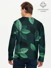 Мужской лонгслив базовый / листва