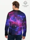 Мужской лонгслив базовый / Space Panda