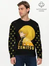 Мужской лонгслив базовый / ZENITSU Kimetsu no Yaiba
