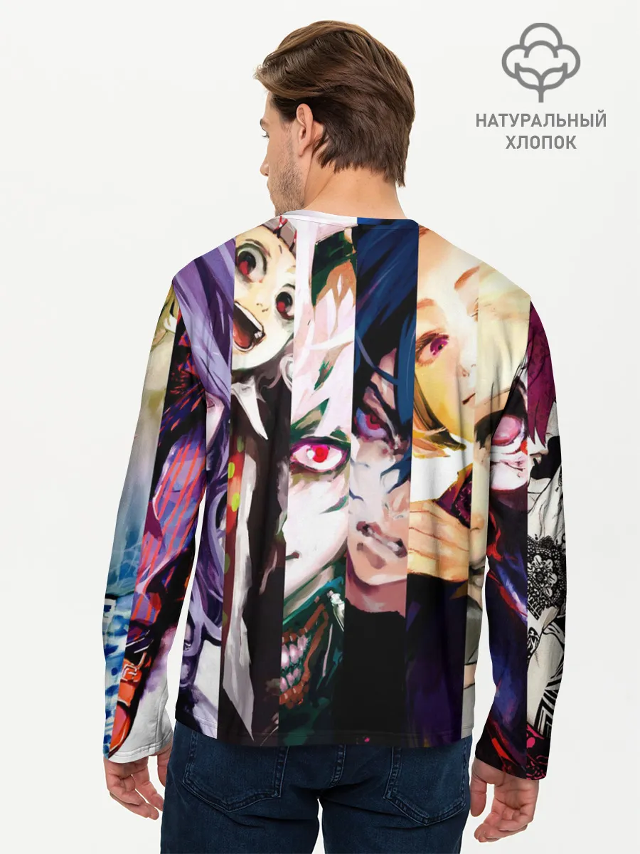 Мужской лонгслив базовый / гульи из 20 района