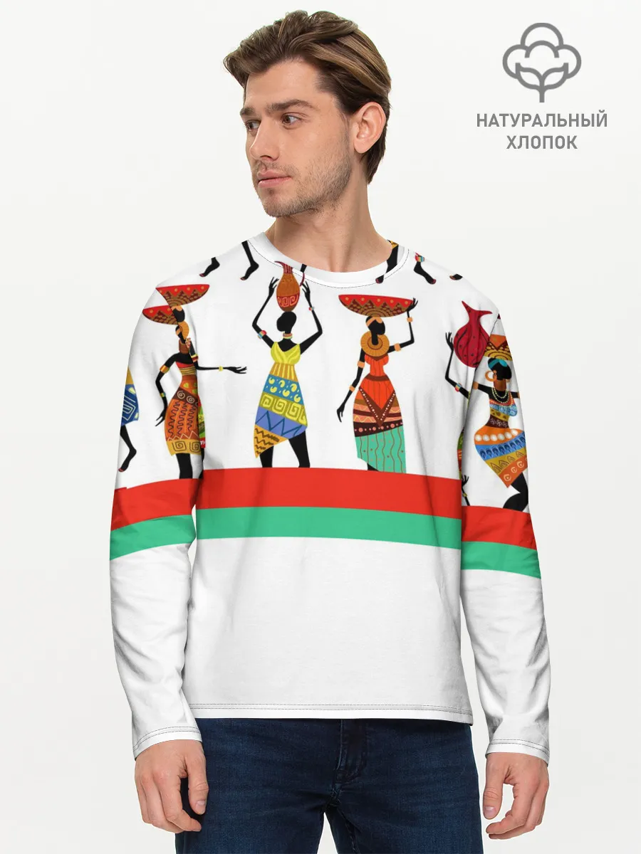 Мужской лонгслив базовый / Девушки