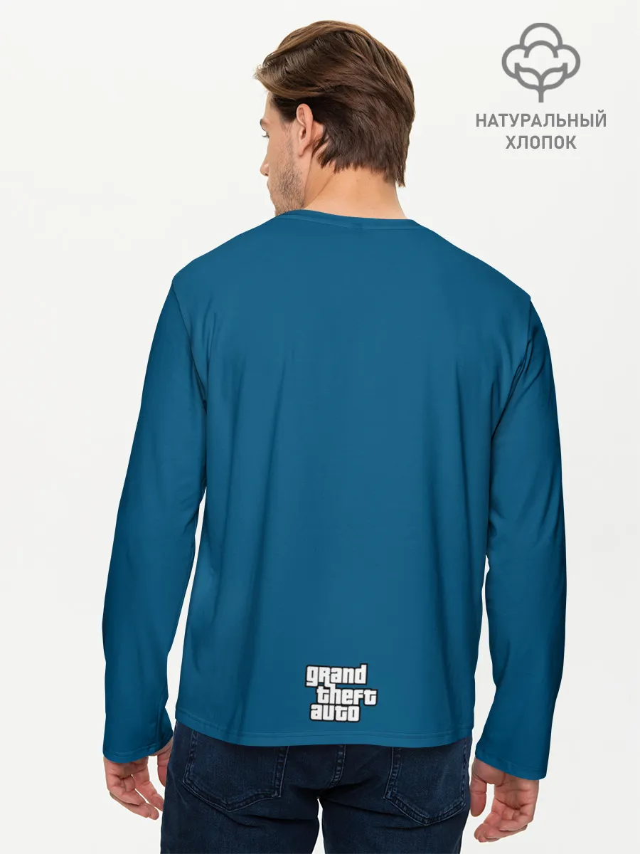 Мужской лонгслив базовый / Tommy on board