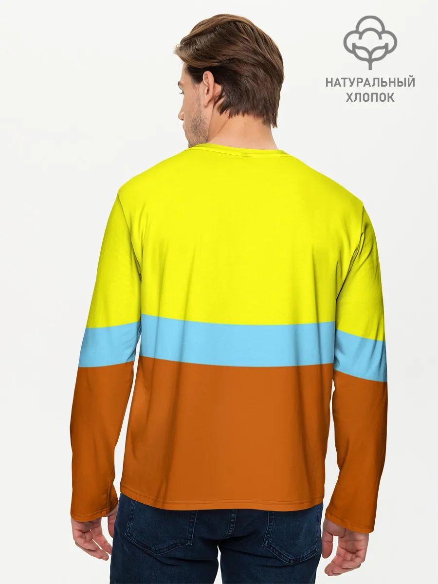 Мужской лонгслив базовый / Клинок ничирин Kimetsu no Yaiba