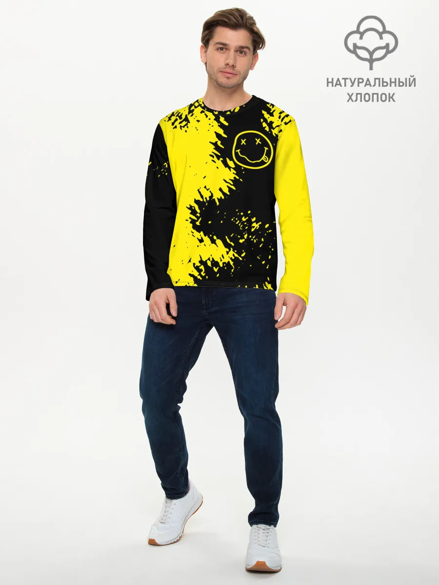 Мужской лонгслив базовый / NIRVANA.