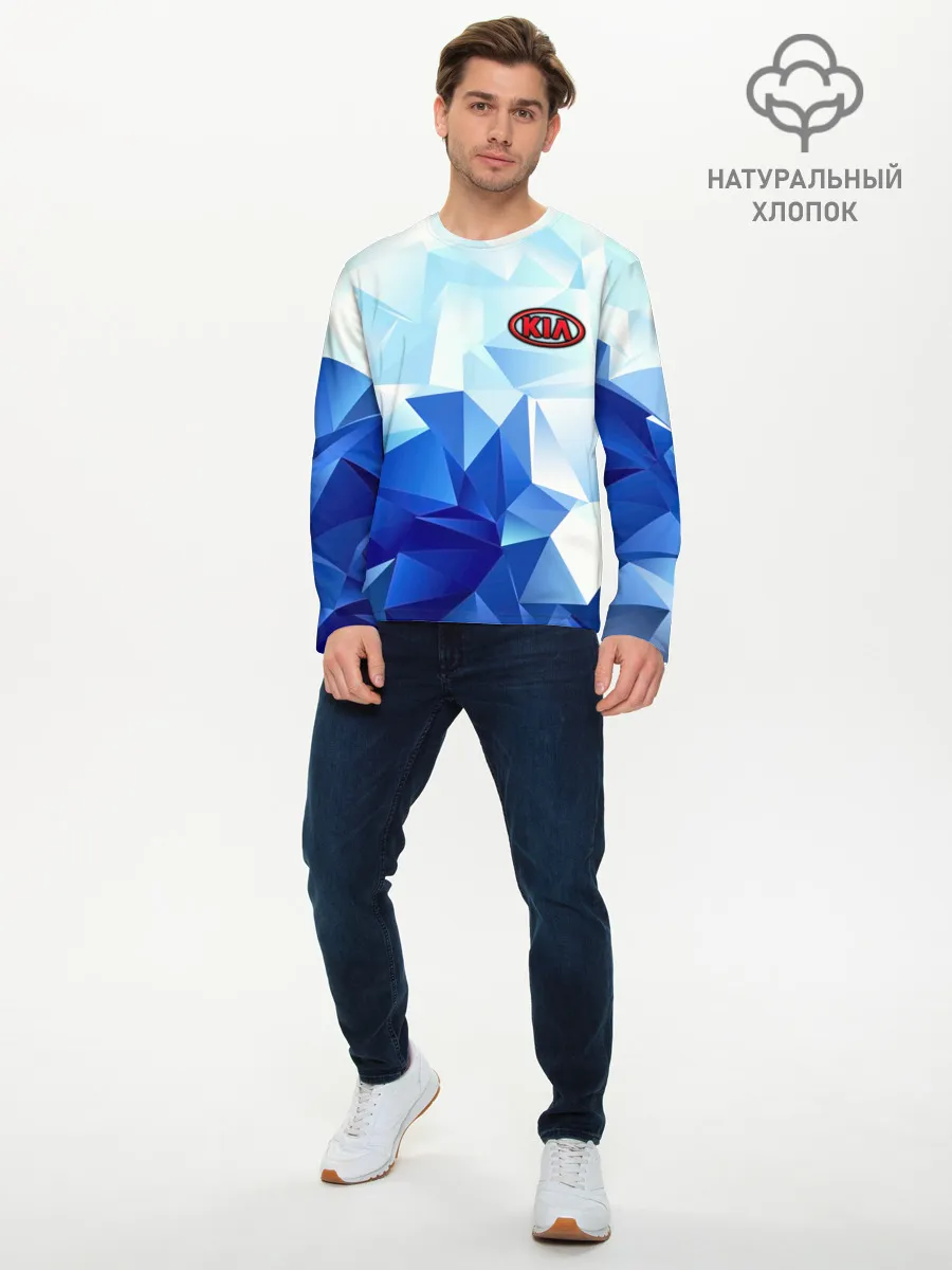 Мужской лонгслив базовый / KIA Motors