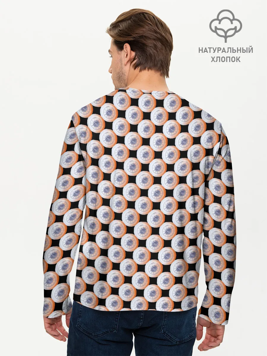 Мужской лонгслив базовый / Часы