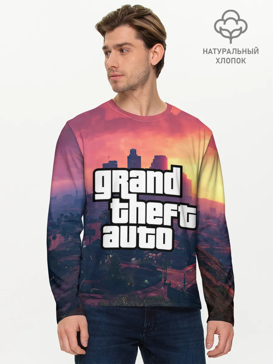 Мужской лонгслив базовый / Los Santos | GTA