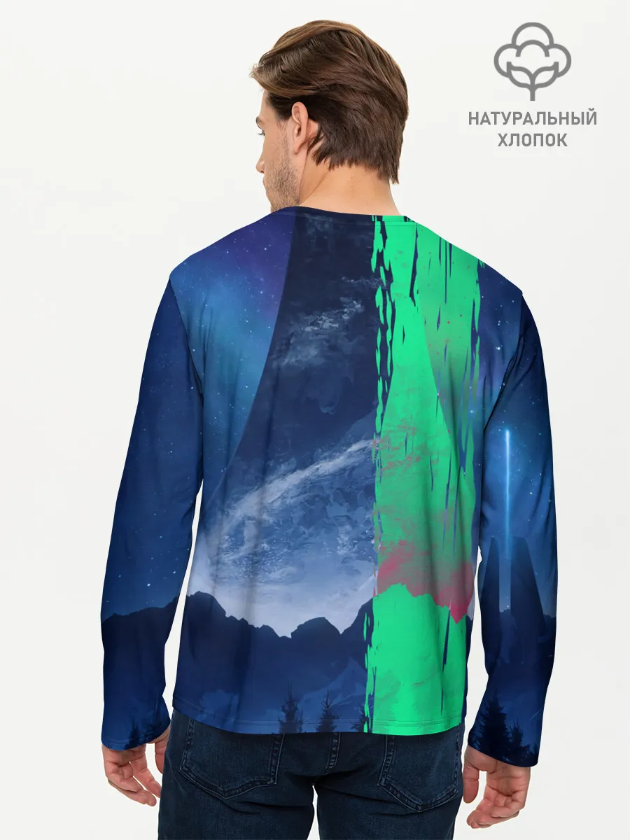 Мужской лонгслив базовый / HALO Ring