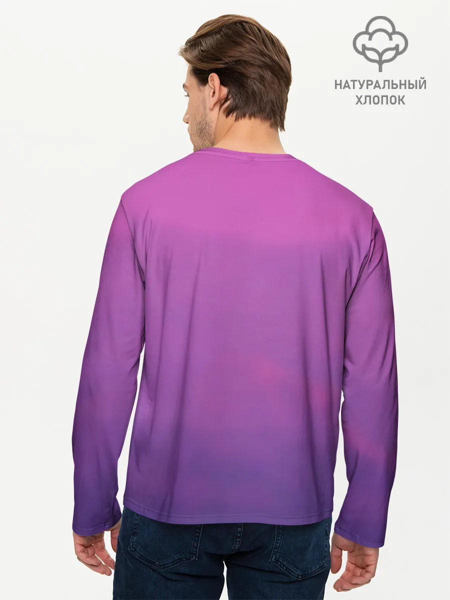 Мужской лонгслив базовый / Магическая Битва - С повязкой