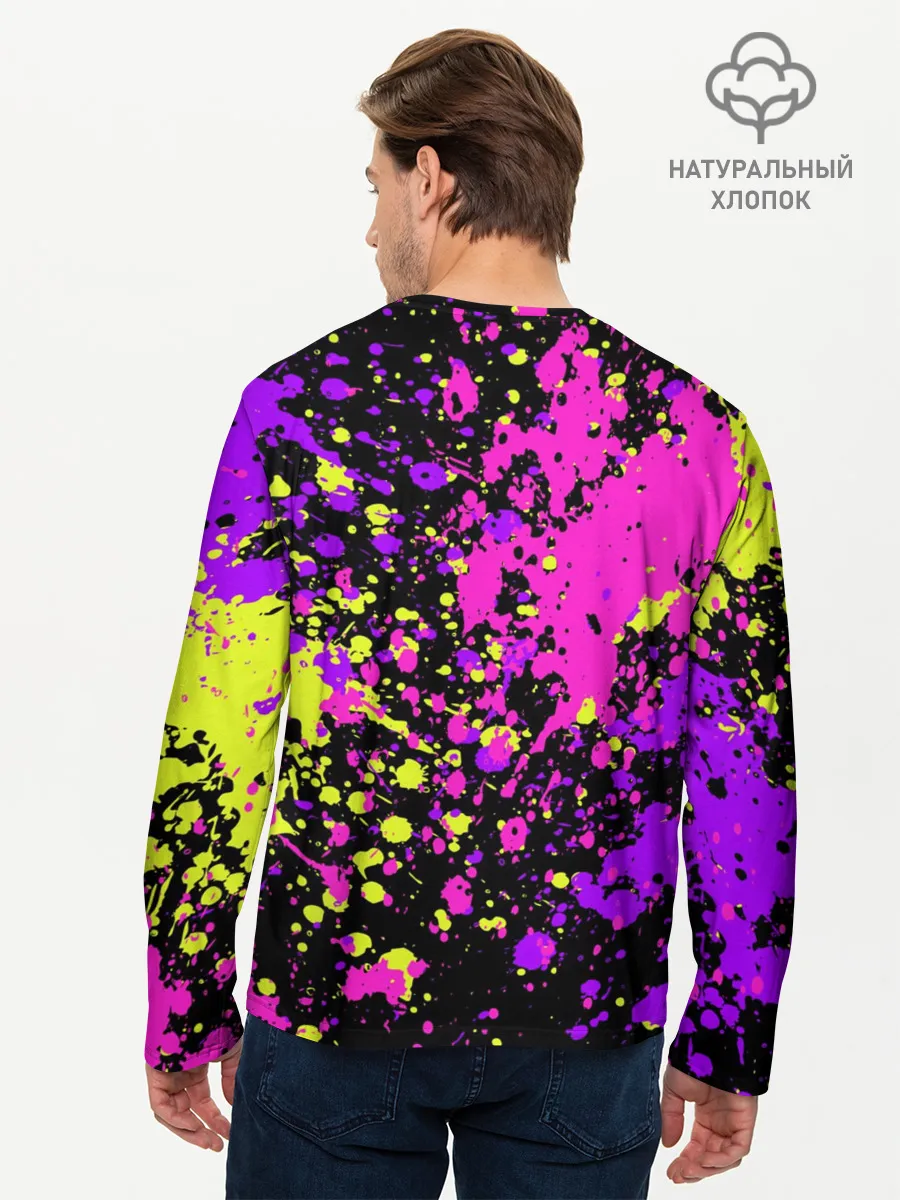 Мужской лонгслив базовый / Парень и Девушка Friday Night