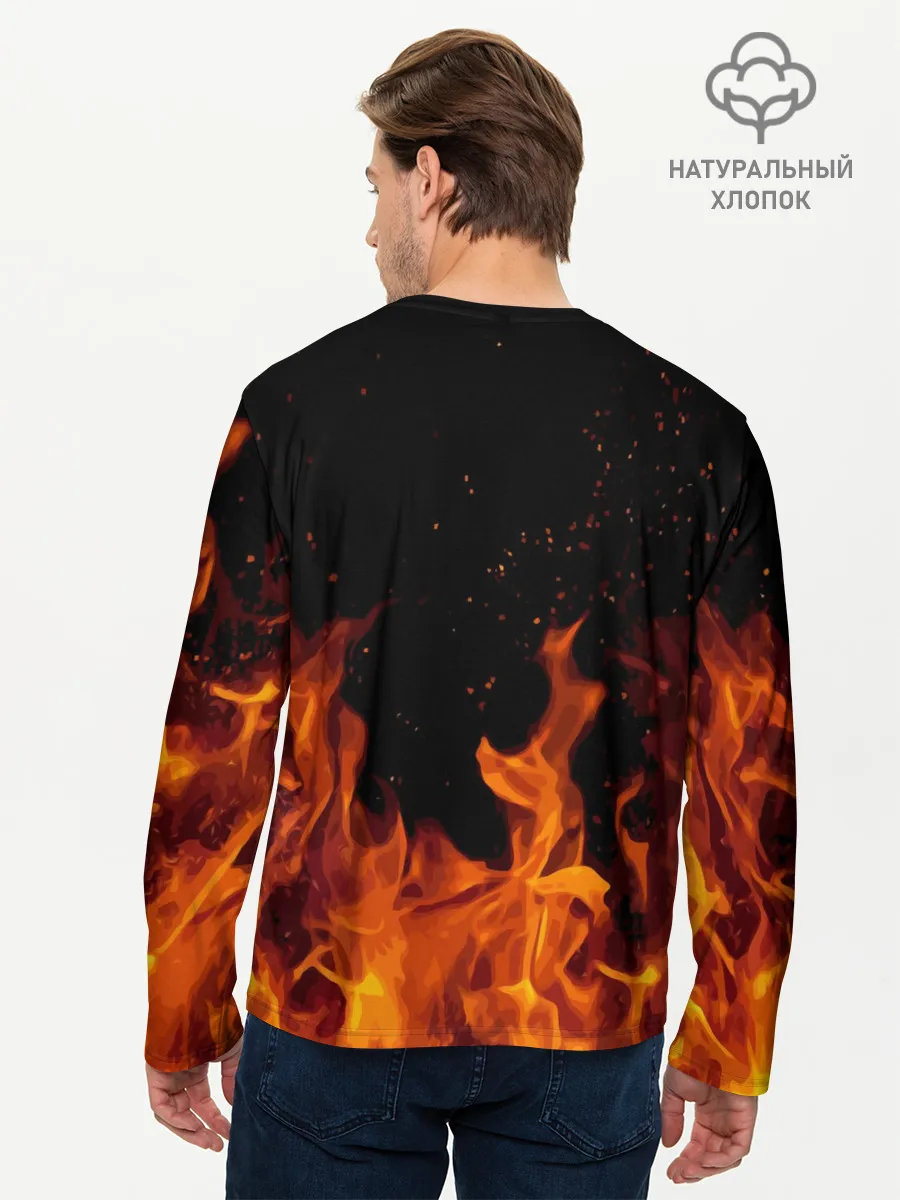 Мужской лонгслив базовый / СЕКТОР ГАЗА FIRE