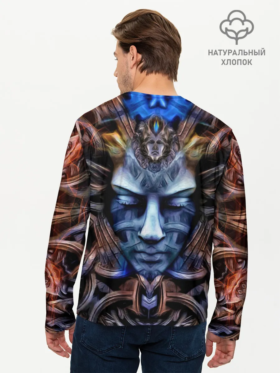 Мужской лонгслив базовый / MEGABUDDA