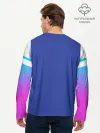 Мужской лонгслив базовый / NEON GRADIENT FITNESS UNIFORM
