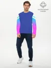 Мужской лонгслив базовый / NEON GRADIENT FITNESS UNIFORM