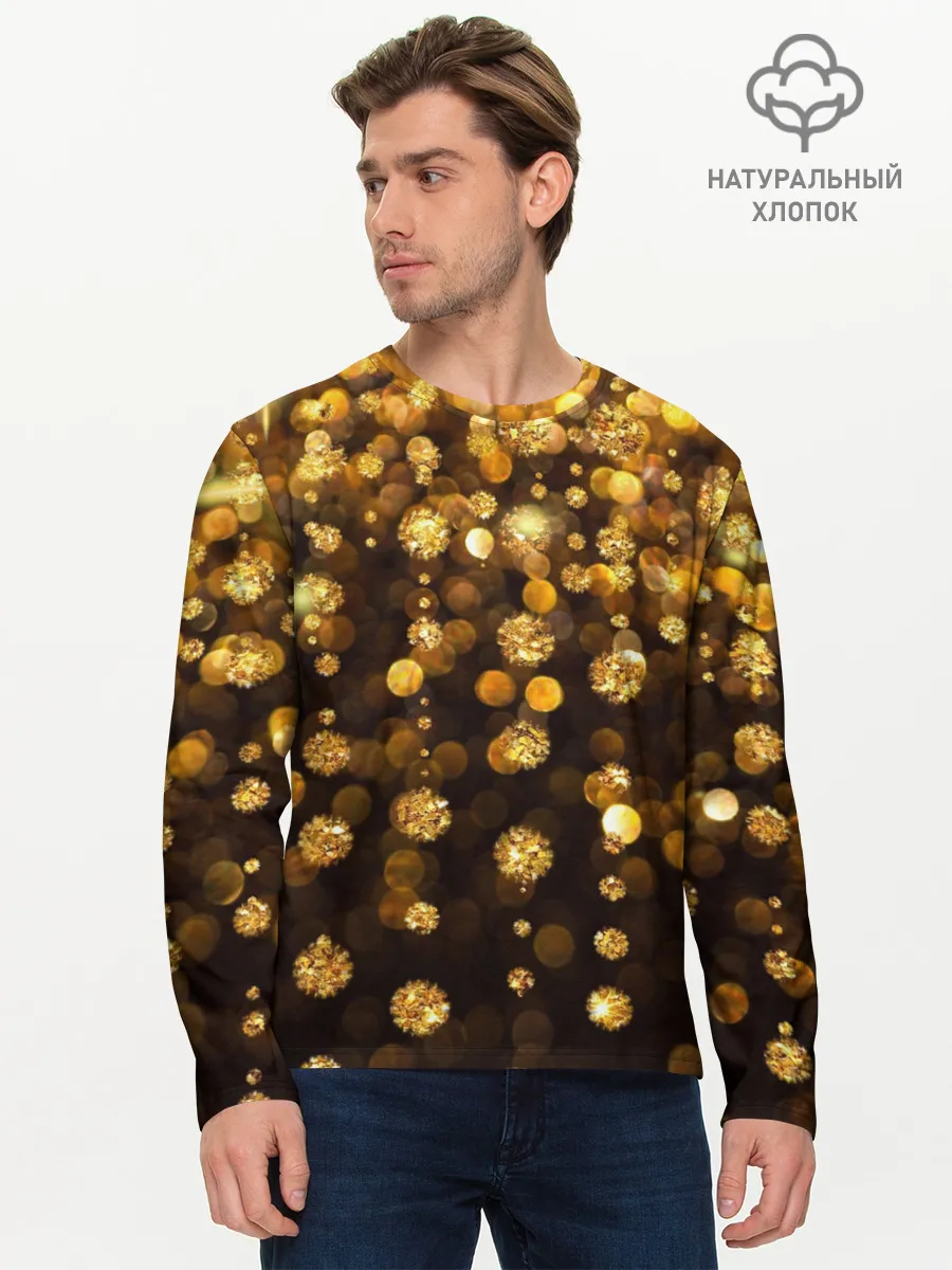 Мужской лонгслив базовый / GOLDEN RAIN