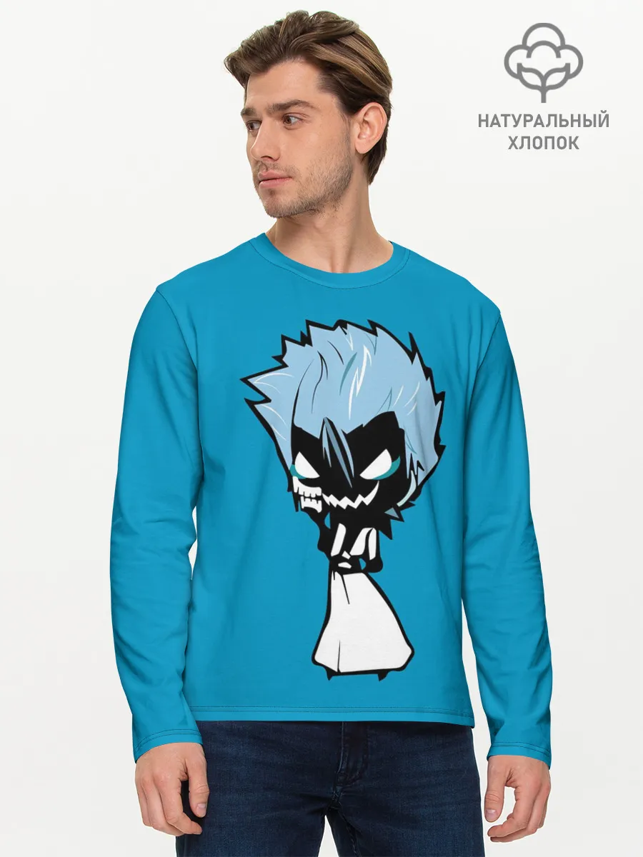 Мужской лонгслив базовый / Гриммджоу. Блич