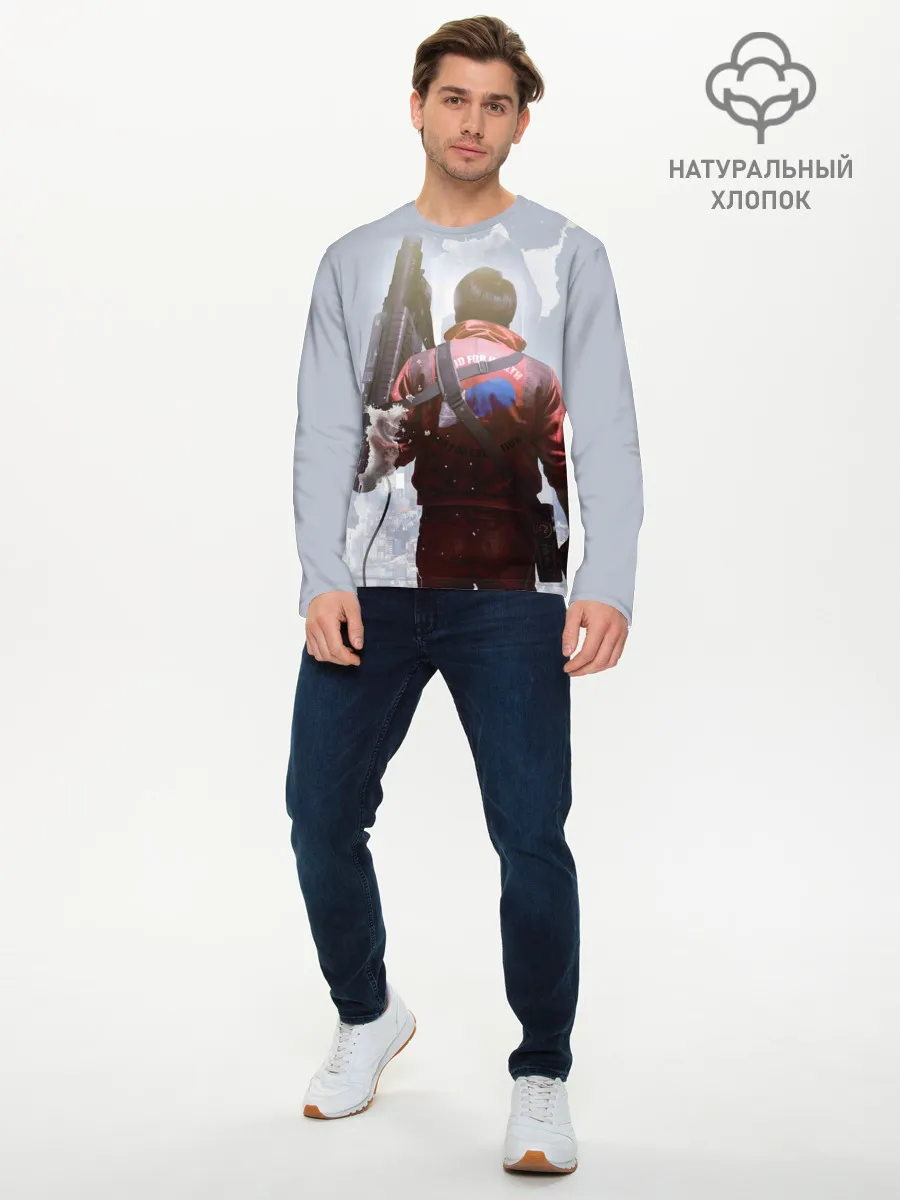 Мужской лонгслив базовый / Akira