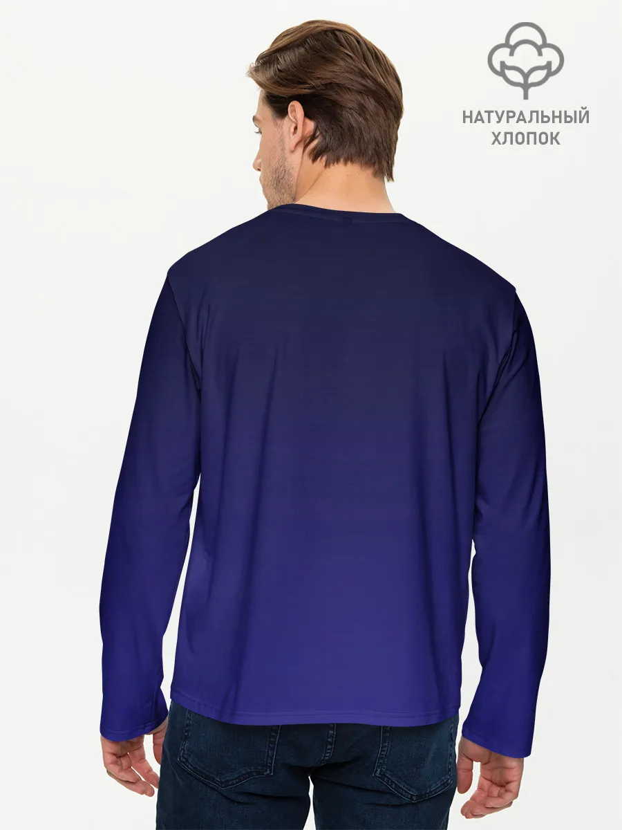 Мужской лонгслив базовый / аниме Лазурный путь