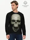 Мужской лонгслив базовый / SKULL