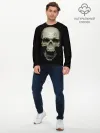 Мужской лонгслив базовый / SKULL