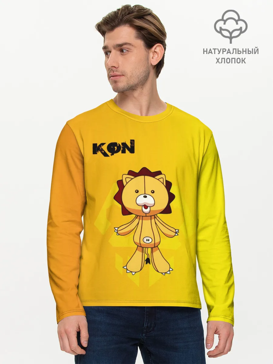 Мужской лонгслив базовый / Kon Bleach