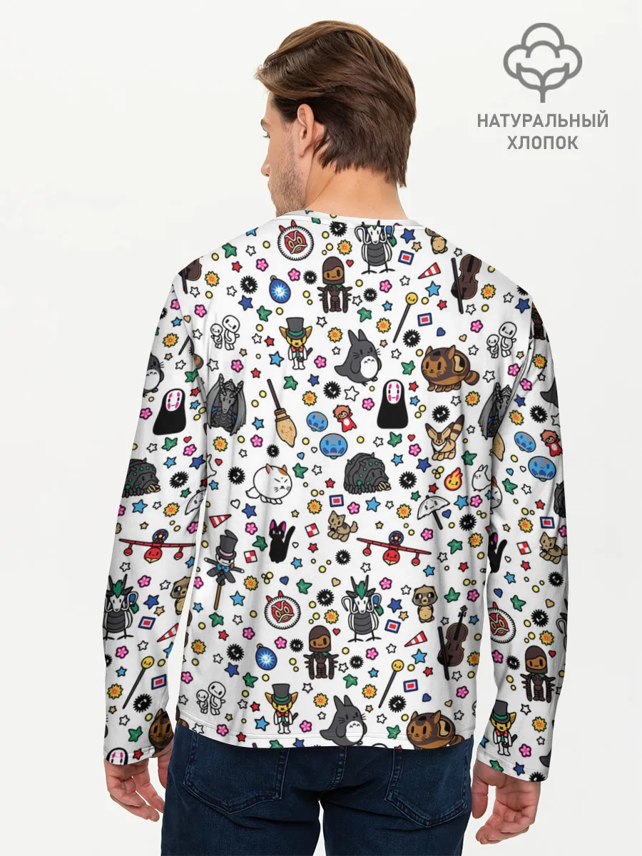 Мужской лонгслив базовый / Anime Characters