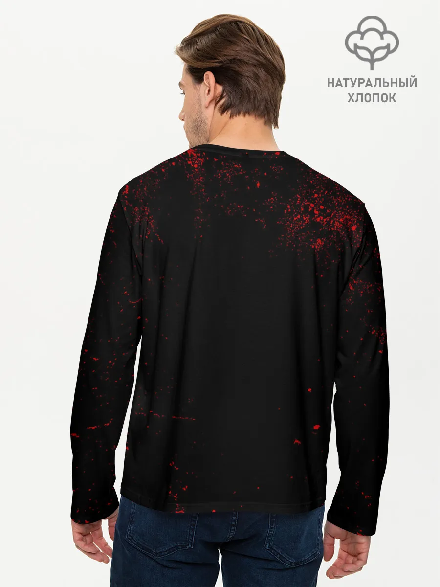 Мужской лонгслив базовый / Are you ready?