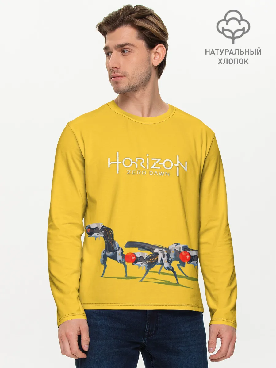 Мужской лонгслив базовый / Элой на охоте