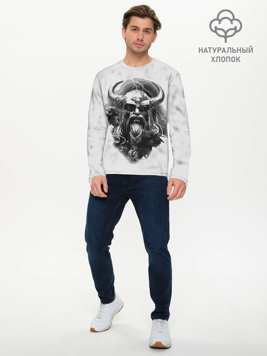 Мужской лонгслив базовый / Экспансия Викинга