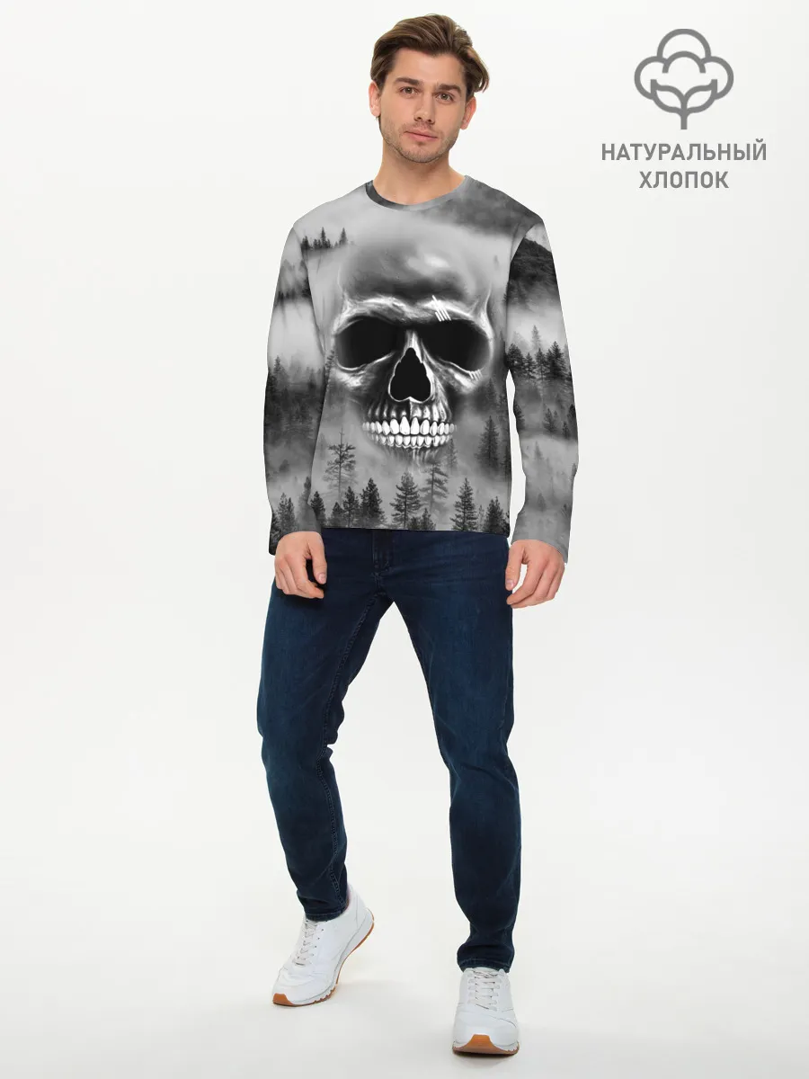 Мужской лонгслив базовый / Лесной Дух