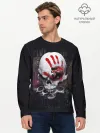 Мужской лонгслив базовый / Damage Skull