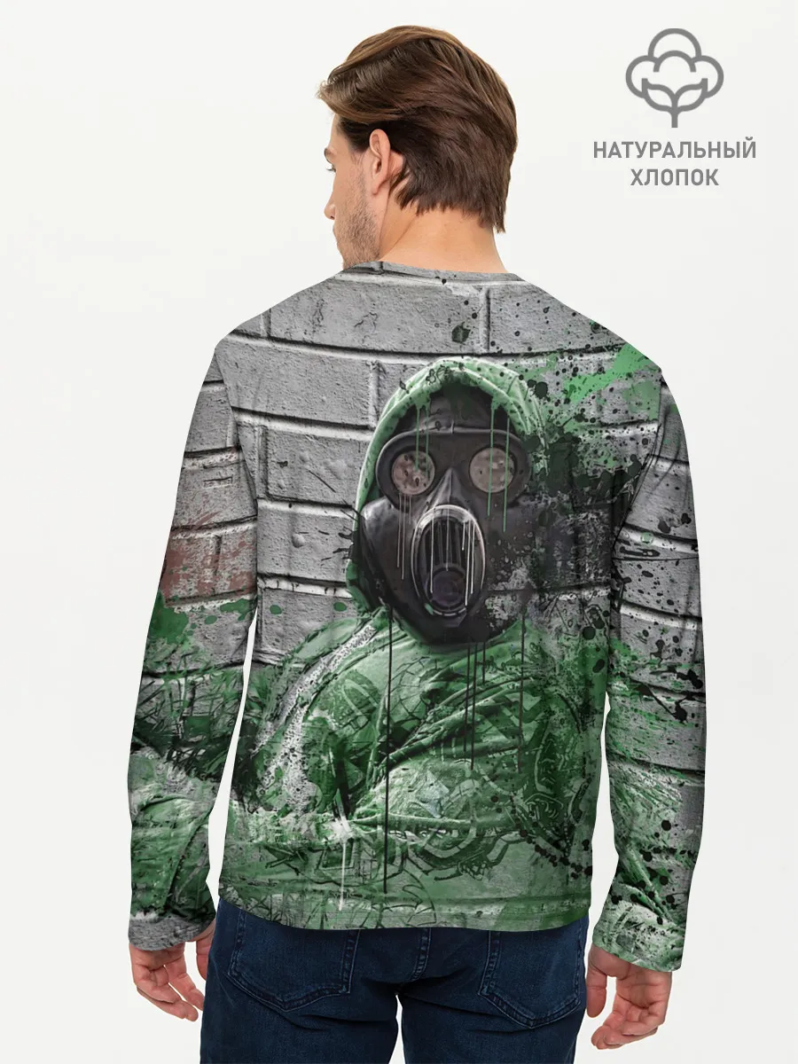 Мужской лонгслив базовый / Сталкер | Метро