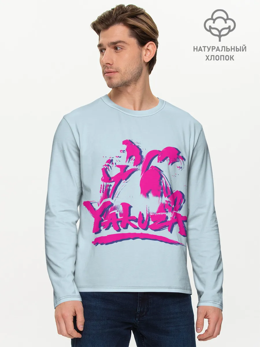 Мужской лонгслив базовый / Yakuza Dragon