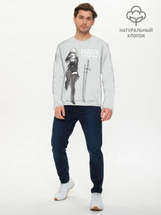 Мужской лонгслив базовый / NIER REPLICANT REMASTER
