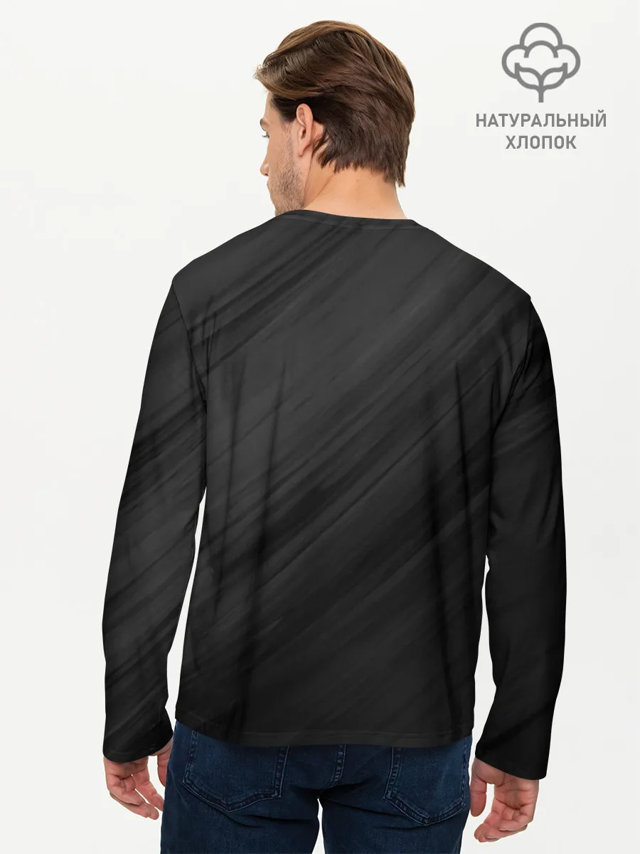 Мужской лонгслив базовый / Танджиро и Незуко Kimetsu no Yaiba