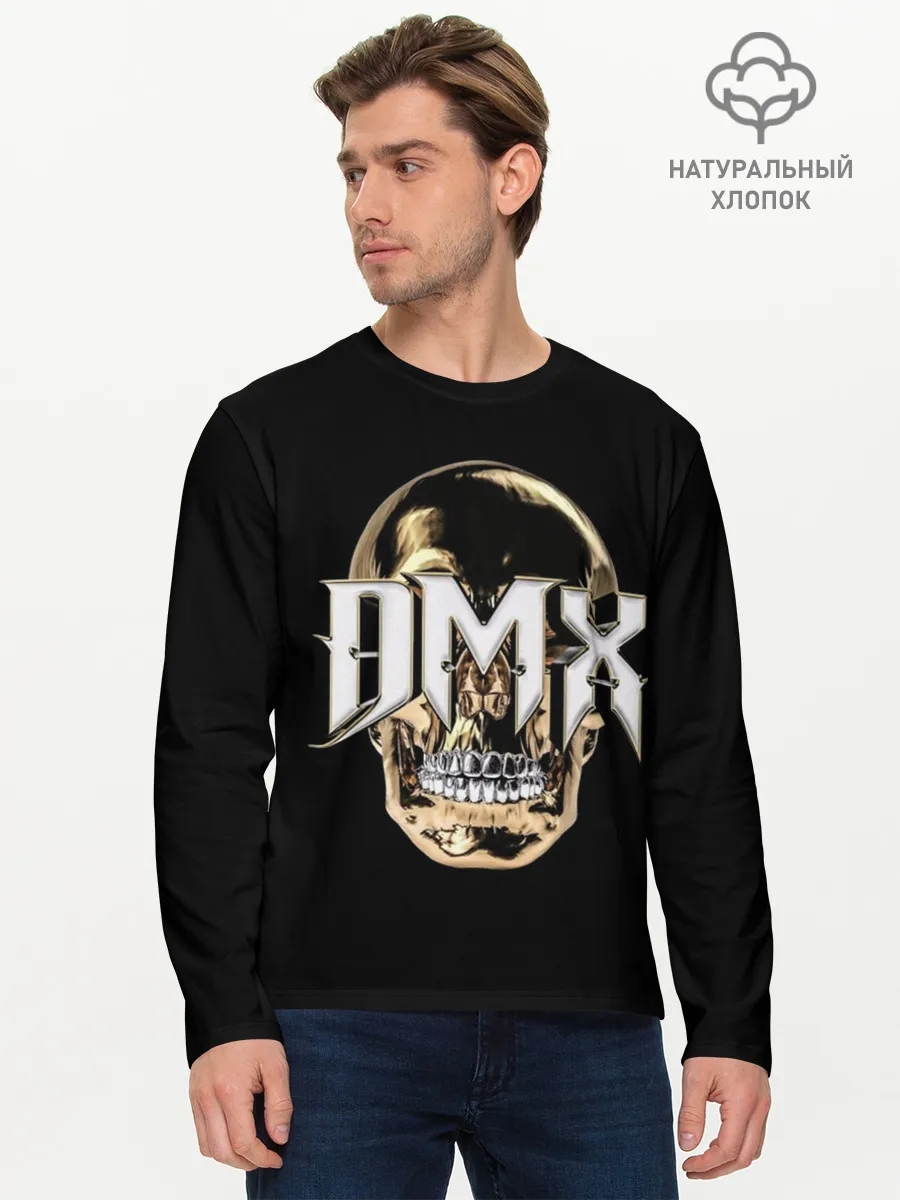 Мужской лонгслив базовый / DMX Skull