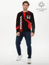 Мужской лонгслив базовый / HONDA / ХОНДА / СПОРТ