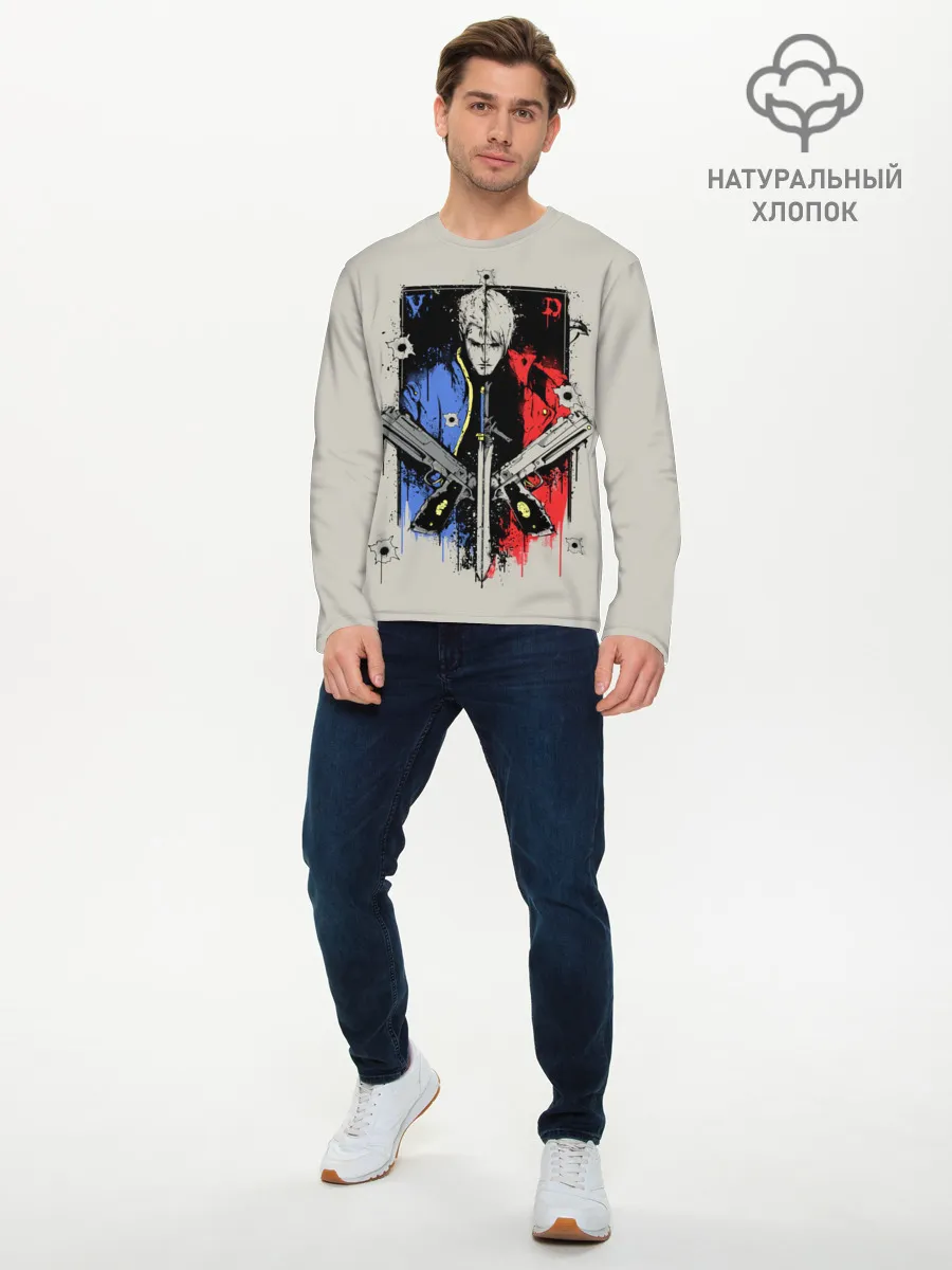 Мужской лонгслив базовый / Братья Спарды