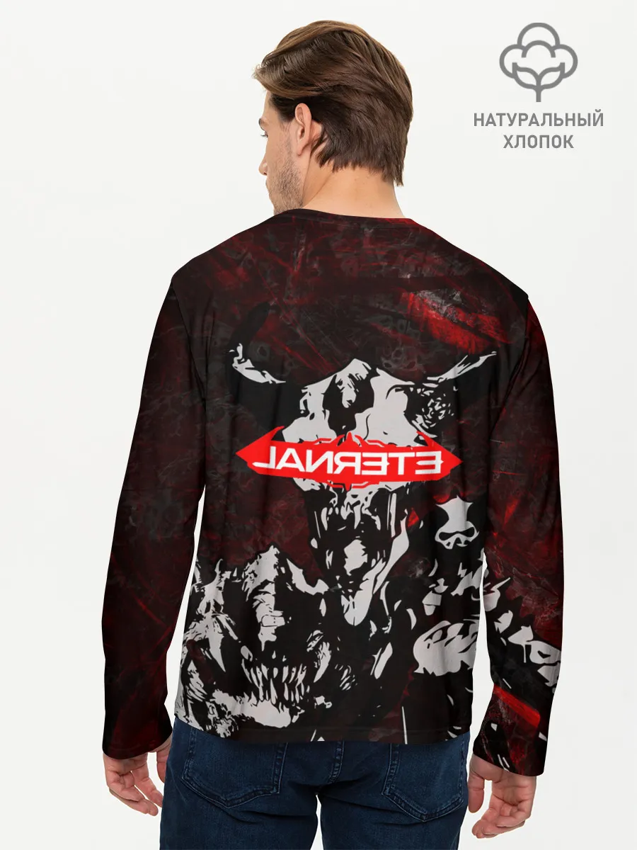 Мужской лонгслив базовый / DOOM ETERNAL DEMONS