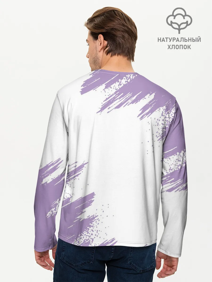 Мужской лонгслив базовый / ЧЕРЕПАШКИ НИНДЗЯ - ДОНАТЕЛЛО